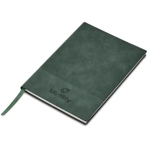 Serendipio Milestone A5 Soft Cover Notebook Dark Green